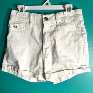 Hollister White Shorts